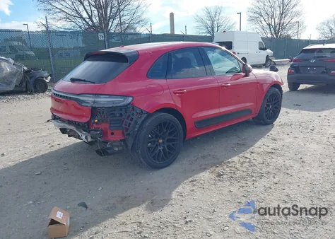 2021 Porsche Macan Gts из США, поврежденный, VIN WP1AG2A58MLB51662